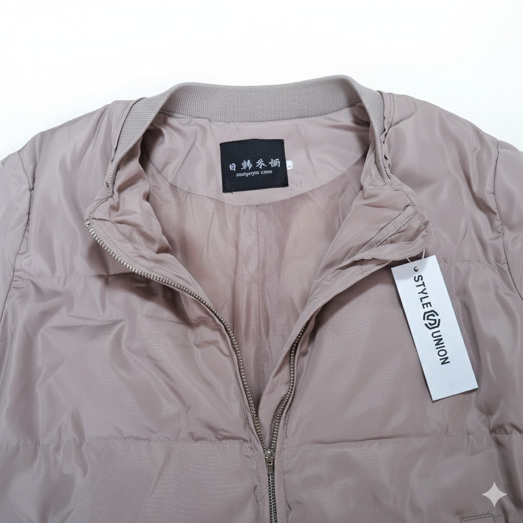 Women's Modern Quilted Bomber Jacket