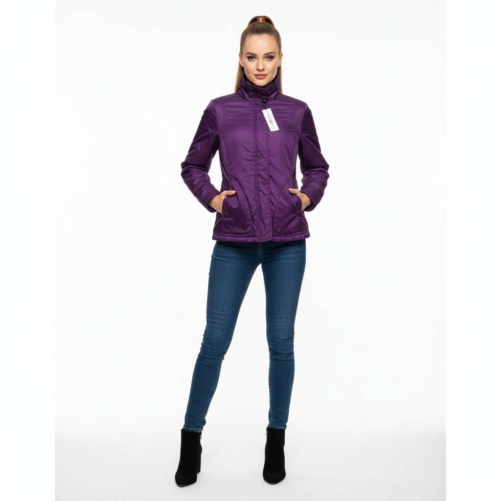 Women The "Amethyst Allure" Tailored Jacket