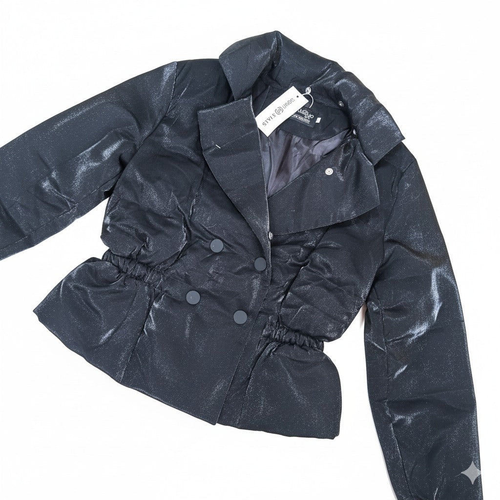Women  The "Eclipse" Sculpted Quilted Jacket