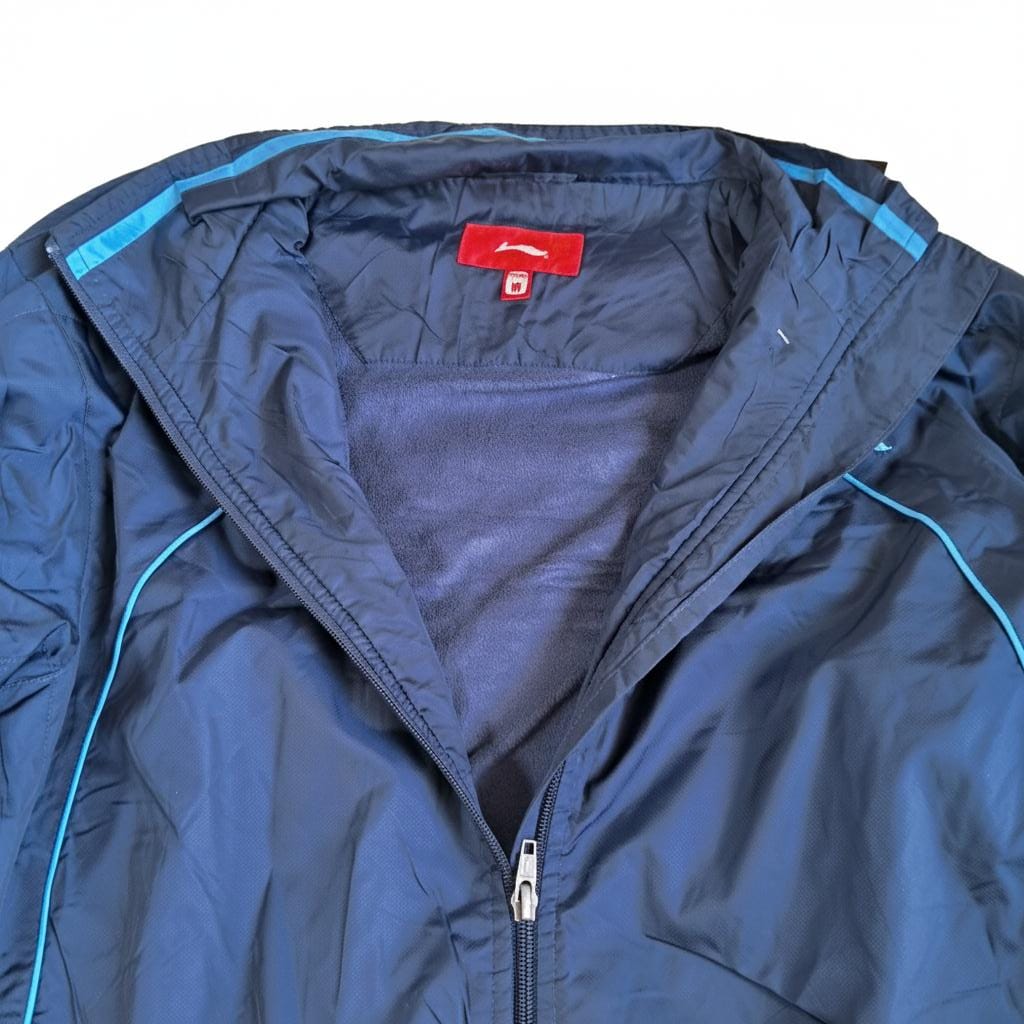 Lightweight Performance Windbreaker Jacket (Navy Blue)