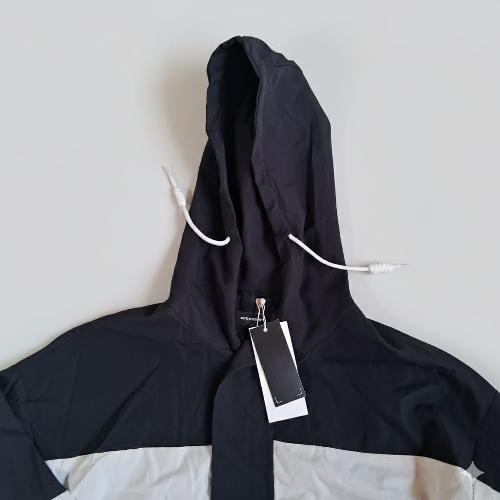 STARLUCKY FASHION Color-Block Windbreaker Jacket