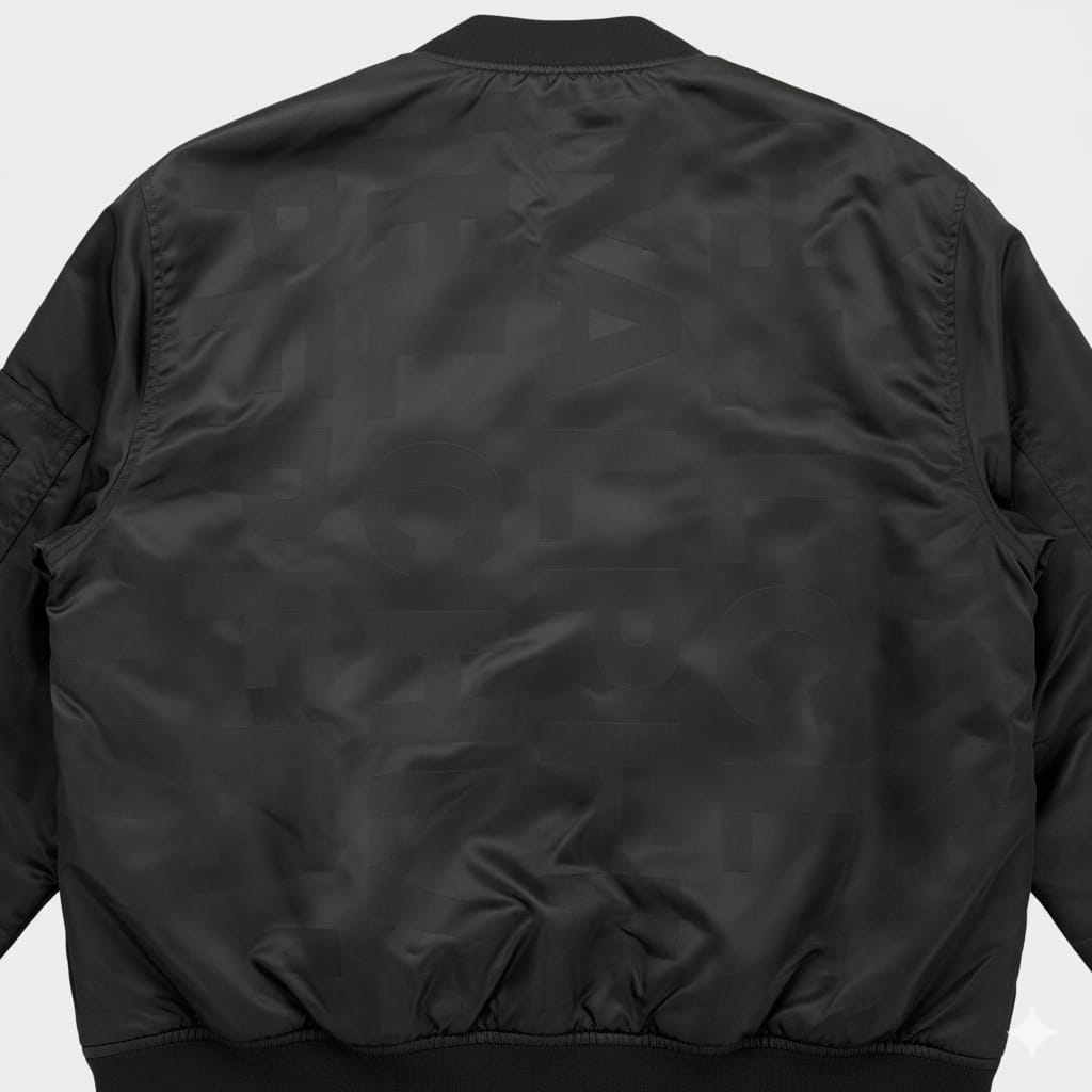 Style Union Black Bomber Elevate your rotation with the Style Union Black Jacquard Bombe