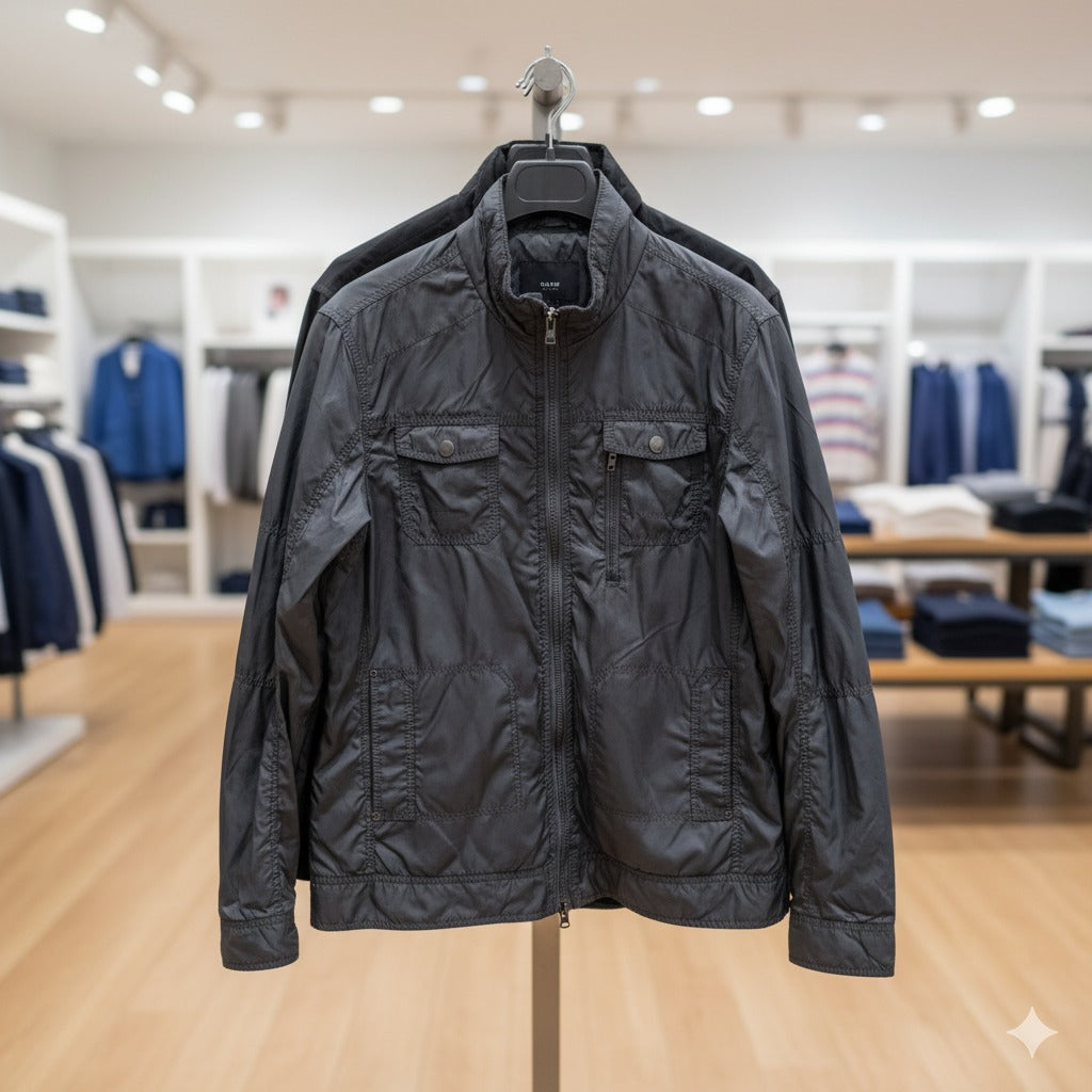 Versatile & Stylish Dark Grey Lightweight Jacket