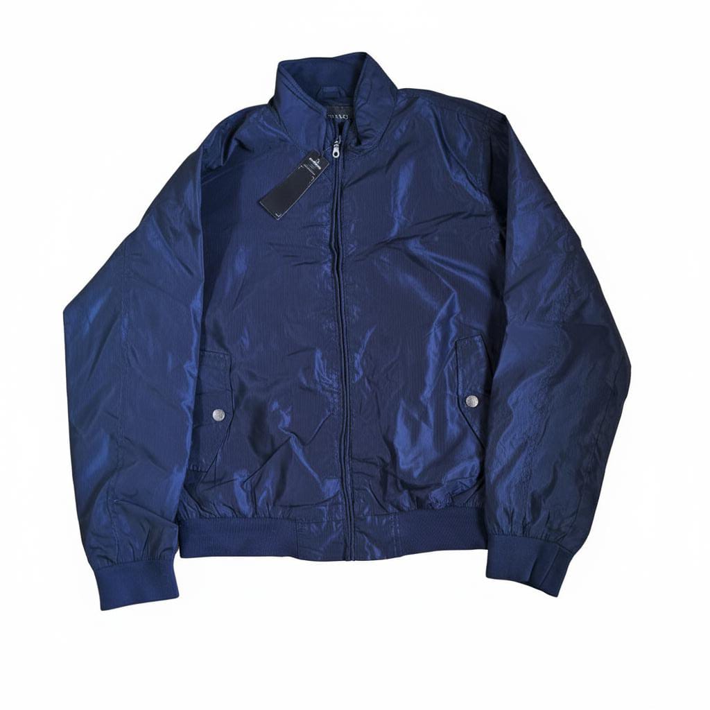 DUSHANG Golf Fashion Men's Navy Blue Windbreaker Jacket Size XL