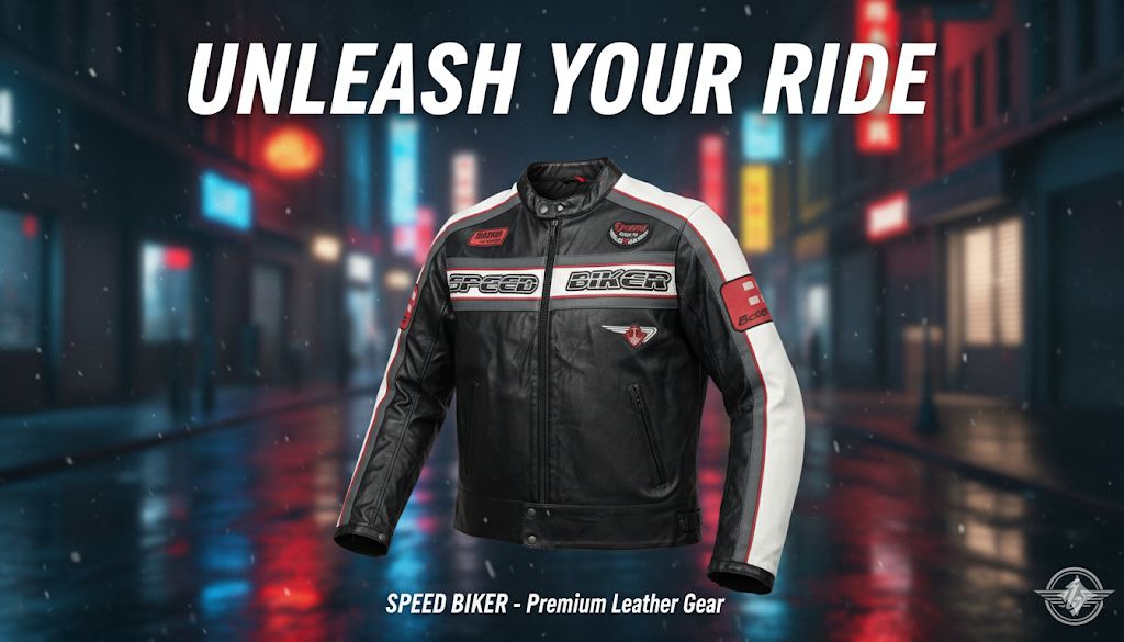Biker Genuine Leather Jacket